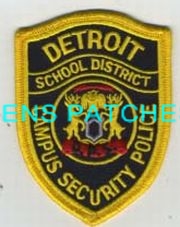 MICHIGAN,DETROIT SCHOOL DISTRICT POLICE 1